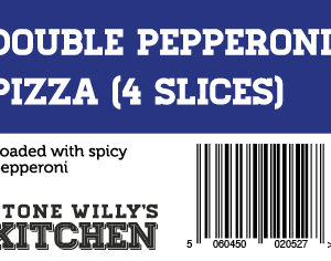 Double Pepperoni (4 slices)