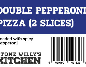 Double Pepperoni (2 slice)